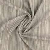 Double Gauze Musselin Feine Streifen - grau